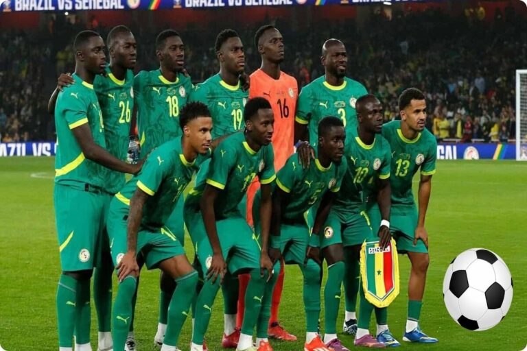 Equipe Nationale du Sénégal en finale