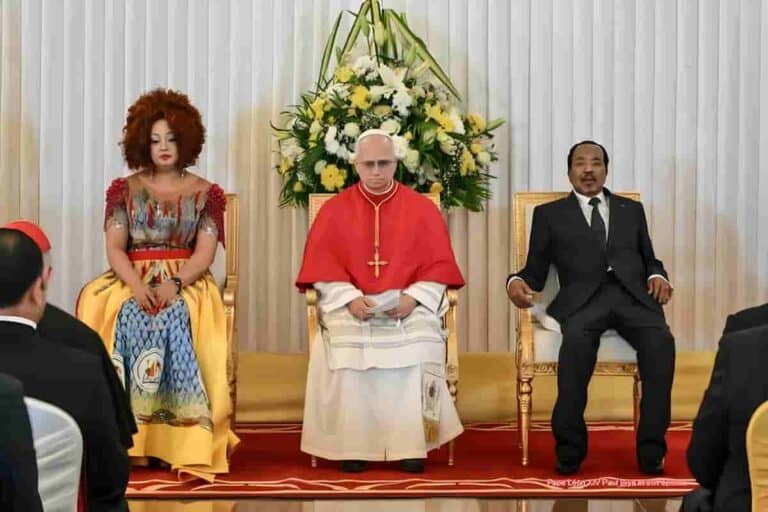Pape Leon XIV et Paul Biya-2-2