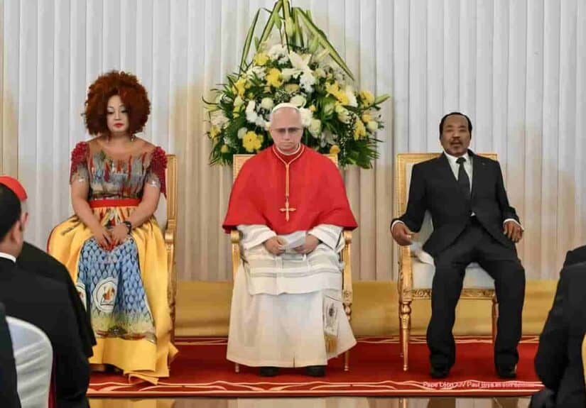 Pape Leon XIV et Paul Biya-2-2